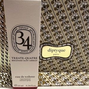 Diptyque Trente-Quatre eau de toilette travel size 0.34 fl oz